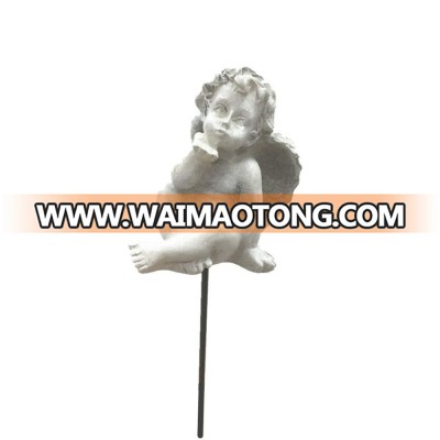 Decorative Cherub  Angel Garden Stakes for Fairy Garden Miniature Micro Landscape