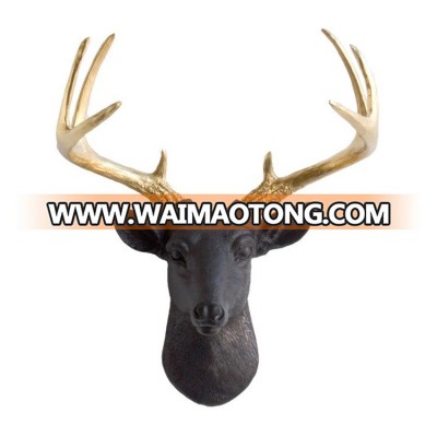 Wholesale Wall Hanger Sculpture Animal Statues 3d Deer Head